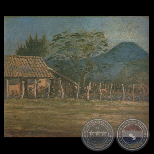 CERROS DE PARAGUARÍ, 1920 (Óleo de JUAN A. SAMUDIO)