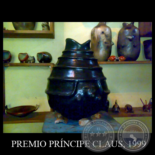 PREMIO PRINCIPAL PRÍNCIPE CLAUS, 1999 - Cerámica de JUANA MARTA RODAS