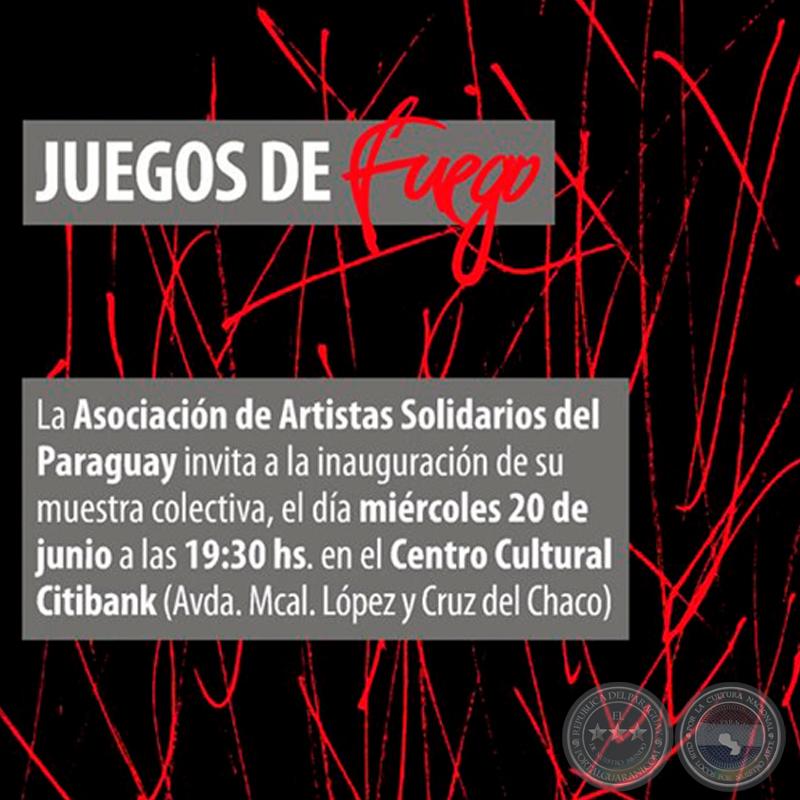 JUEGOS DE FUEGO, CITIBANK 2012 - ASOCIACIÓN DE ARTISTAS SOLIDARIOS DEL PARAGUAY