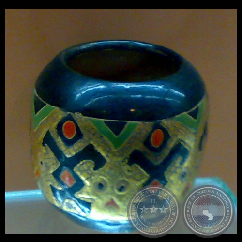 JARRÓN DE CERÁMICA - Obra de JULIÁN DE LA HERRERÍA