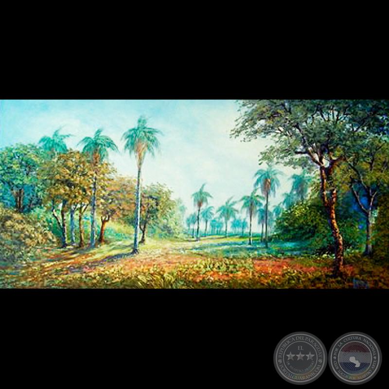 PAISAJE, Óleo de KALELA ZALDÍVAR (DEL REY GALERÍA DE ARTE) 