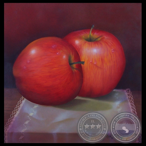 DULCES MANZANAS SOBRE AO PO’I - Obra de KARIN BADER