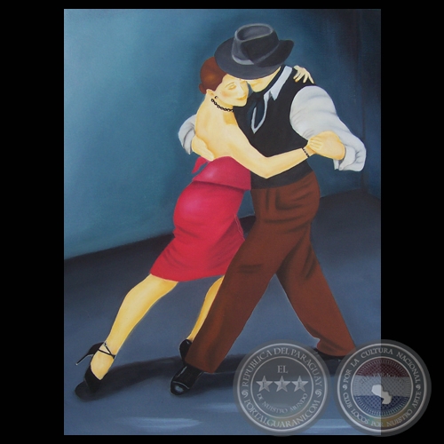 LA PAREJA DE TANGO - Obra de KARIN BADER