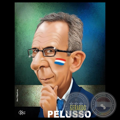 SELECCIÓN PARAGUAYA - Caricaturas digitales de KIKE OLMEDO