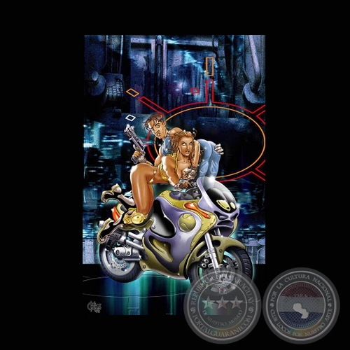 MOTO - Ilustración de KIKE OLMEDO