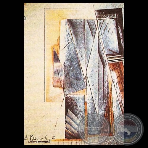 SIN TÍTULO, 1984 - Técnica Mixta de BERNARDO KRASNIANSKY