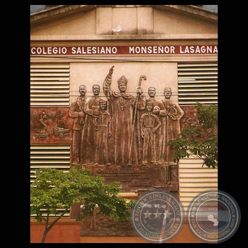 Llegada de los Salesianos al Paraguay - Autor: Alejandro Lavand - Año 1991