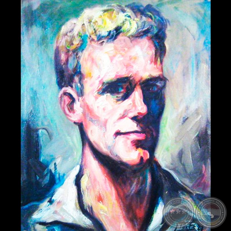 AUTORRETRATO, 1987 - Óleo de LEONARDO TORFS