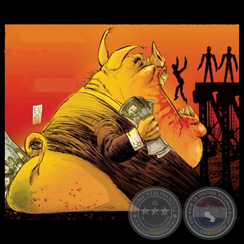 AH...DULCE MOLOTOV. CUÁNTA SABIDURÍA EN TUS LETRAS! - Ilustraciones de ENZO PERTILE