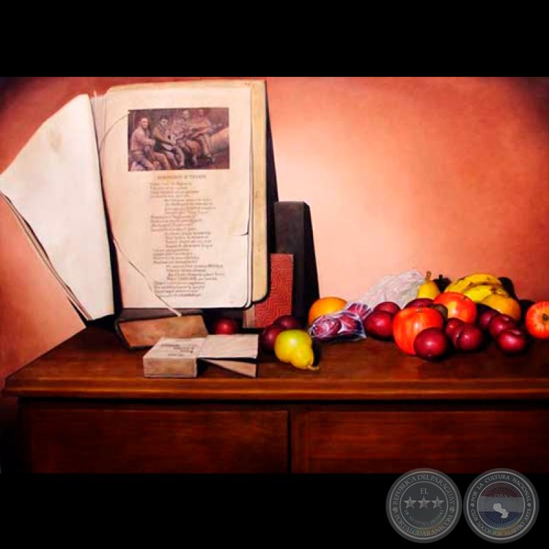 LO NUESTRO, 2010 - Óleo sobre lienzo de EMMANUEL FRETES ROY