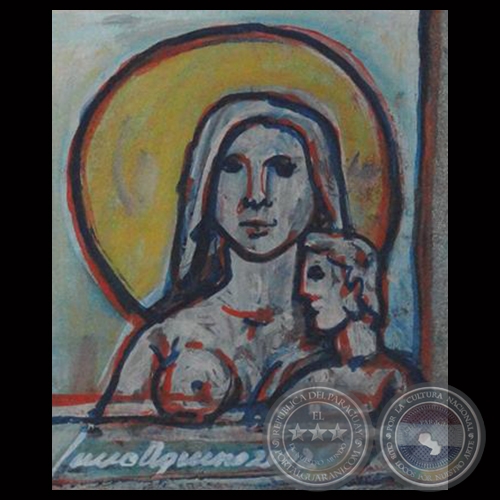 VIRGEN MARÍA - Obra de LUCIO AQUINO