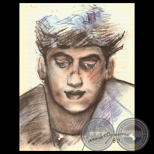 MARCELO HERNÁEZ, 1983 - Retrato de LUCIO AQUINO