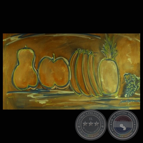 FRUTAS - Óleo de LUCIO AQUINO
