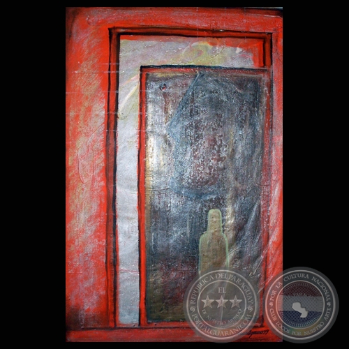 ÓLEO DE LUCIO AQUINO, 1999 - CENTRO CULTURAL MANZANA DE LA RIVERA