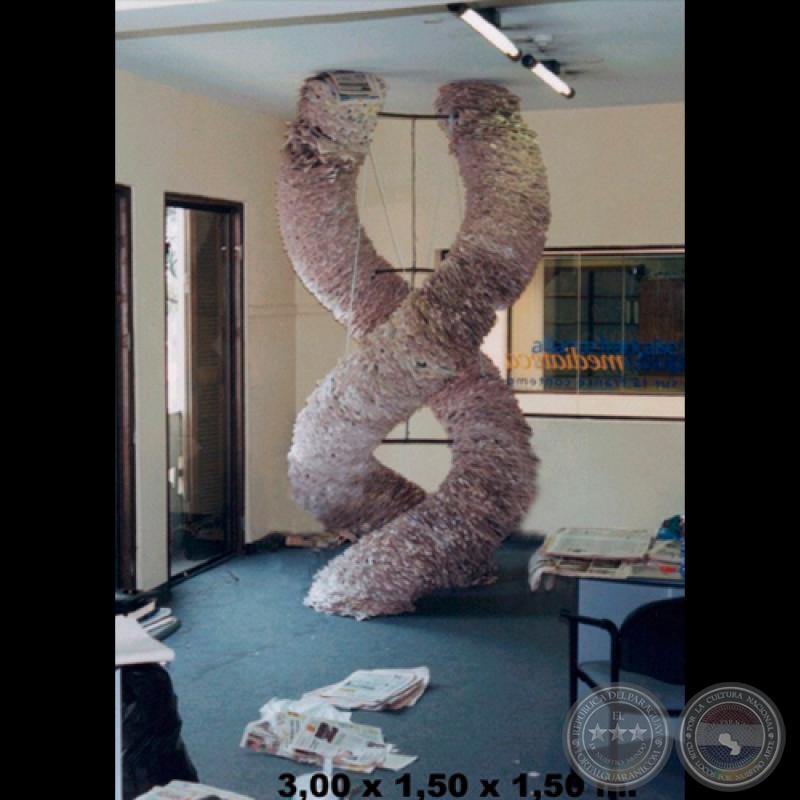 CÓDIGOS, 2001 - Instalación de LUIS EMILIO INSFRÁN