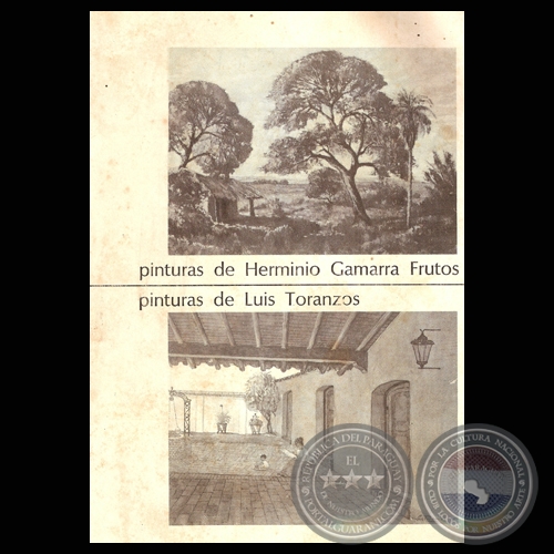PINTURAS DE HERMINIO GAMARRA FRUTOS y LUIS TORANZOS, 1983 (GALERÍA ARTE SANOS)