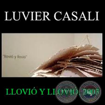 LLOVIÓ Y LLOVIÓ, 2003 - Instalación de LUVIER CASALI
