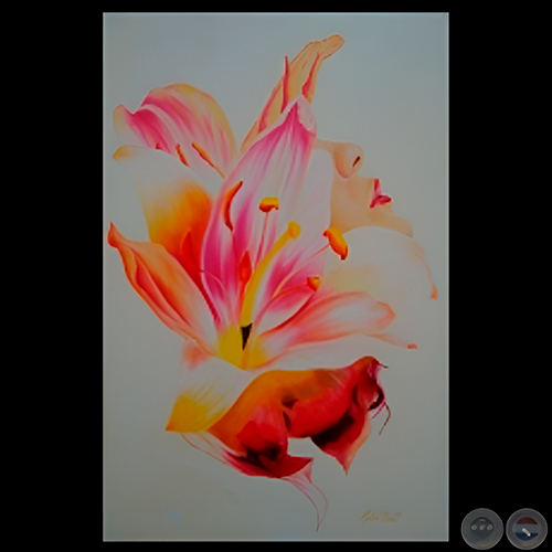 ROSTRO Y FRAGANCIA, 2010 - Óleo de MABEL ORUÉ