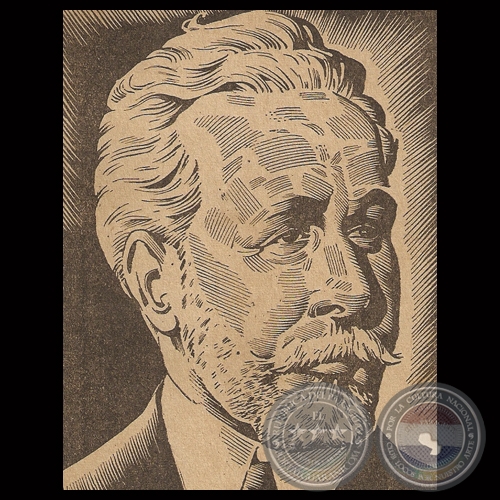 RETRATO DE MANUEL GONDRA - Dibujo de JUAN IGNACIO SORAZÁBAL