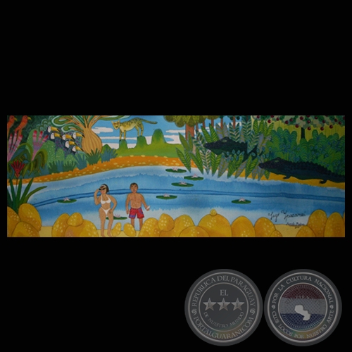 LAGO YPACARAI - SERIE CAUSES HÍDRICOS, 2008 - Obras de MARCELO MEDINA