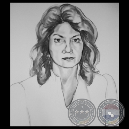 RETRATO DE MARGARITA BÁEZ ROMERO - Obra de FEDERICO CABALLERO