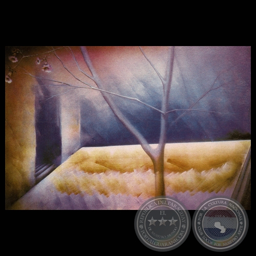 PRIMAVERA AZUL, 1992 - Acrílico sobre tela de Margarita Morselli