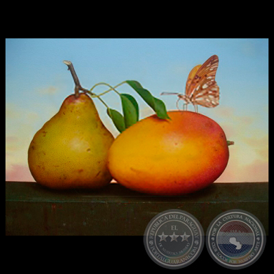 MARIPOSA, 2011 - Óleo sobre lienzo de SEBASTIÁN DÍAZ