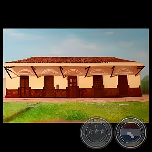 ESTACIÓN DE PARAGUARÍ (Óleo de MARITÉ LAMAR)