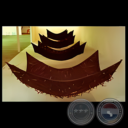 MAPAS Y SEÑALES DE LA PIEL DEL SUR, 1997 - Obra de MARITÉ ZALDÍVAR