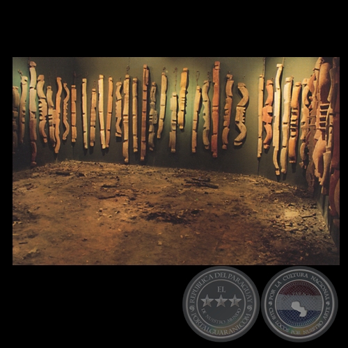 PARAGUAY, LA INOCENCIA RESENTIDA, 1993 - Instalación de MARITÉ ZALDÍVAR