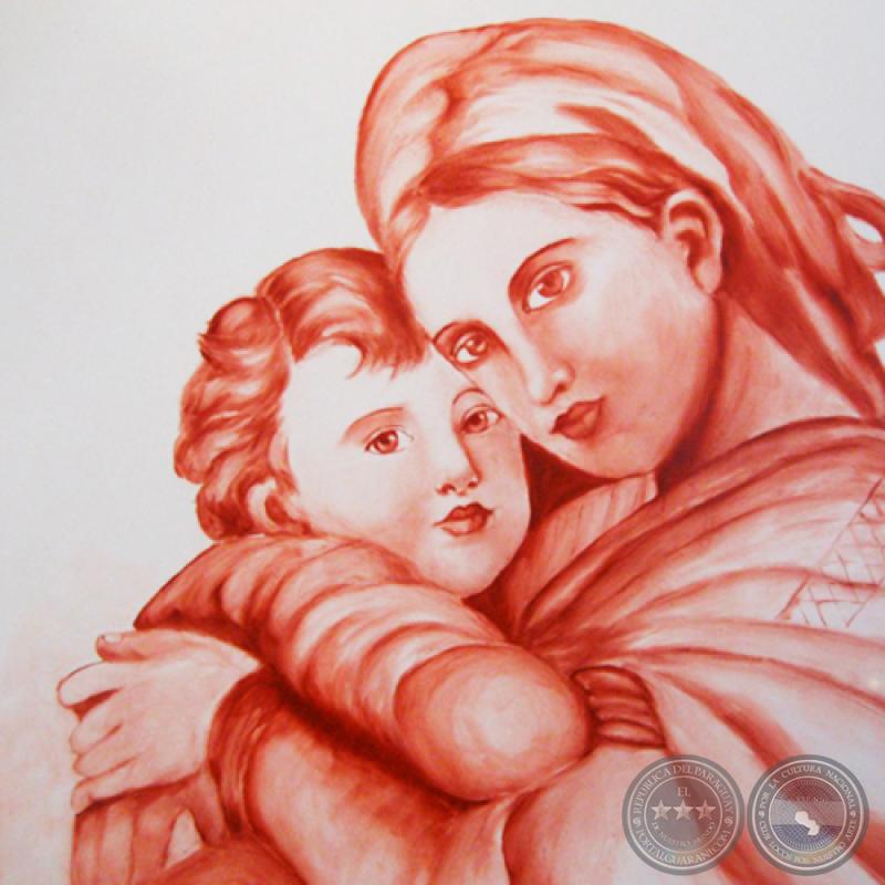 HOMENAJE A LA MUJER PARAGUAYA, 2012 - Obra de MARTHÚ RODRÍGUEZ ALCALÁ