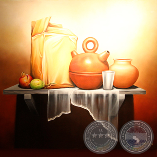 BODEGÓN, 2011 - Óleo de MARTÍN VALLEJOS
