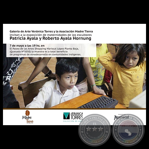 EXPOSICIÓN DE MATERNIDADES, 2015 - Escultores PATRICIA AYALA y ROBERTO AYALA HORNUNG