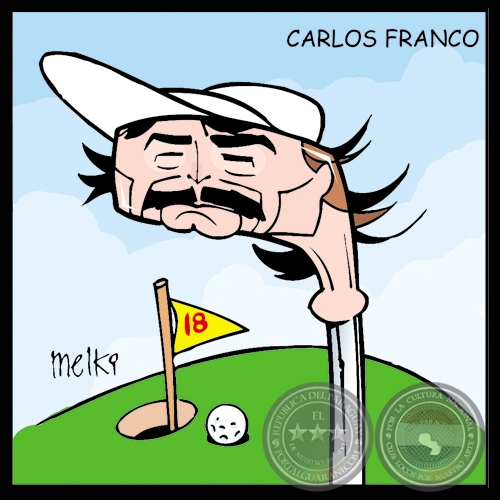 CARLOS FRANCO - Caricatura de MELKI