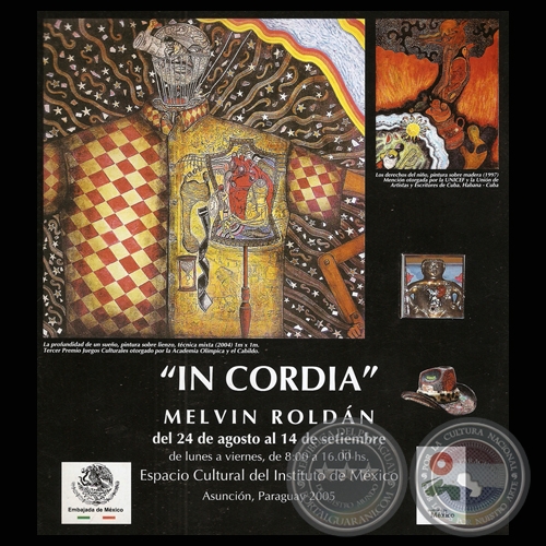 EXPOSICIN IN CORDIA, 2005 - OBRAS DE MELVIN ROLDN