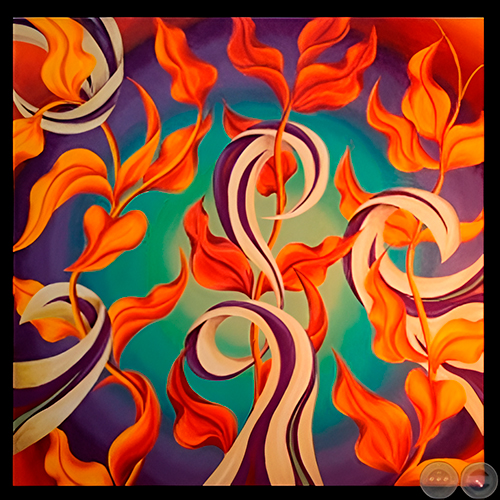 LA VIDA, 2005 - Óleo sobre lienzo de MERCEDES McLEAN DE CENTURIÓN