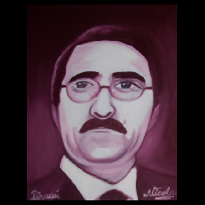 FEDERICO FRANCO / EUSEBIO AYALA - Óleos de NICOLÁS MONGELOS MARTÍNEZ