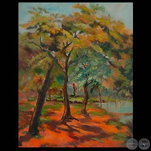 PAISAJE - Óleo de MONTSERRAT SOLÉ DE BRAVARD