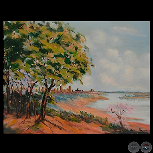 ASUNCIÓN - Óleo de MONTSERRAT SOLÉ DE BRAVARD