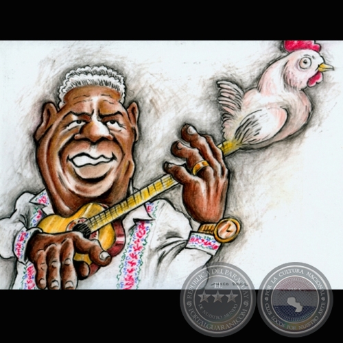 EFRÉN ECHEVERRÍA (KAMBA`I) - Caricatura de NICO