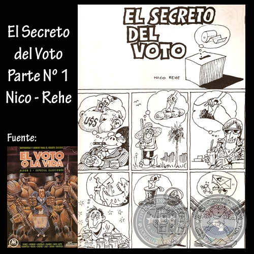 EL SECRETO DEL VOTO - Obras de NICODEMUS ESPINOSA