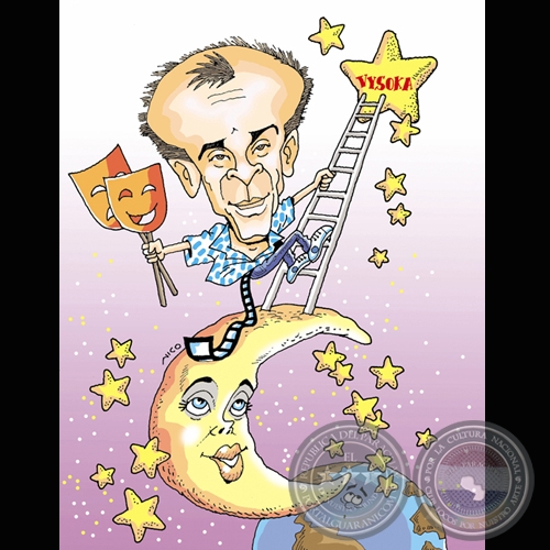 PABLO RUBÉN VYSOKOLAN MALDONADO (VYSOKA) - Caricatura de NICO 