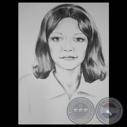 RETRATO DE NIDIA GONZÁLEZ TALAVERA - Obra de FEDERICO CABALLERO