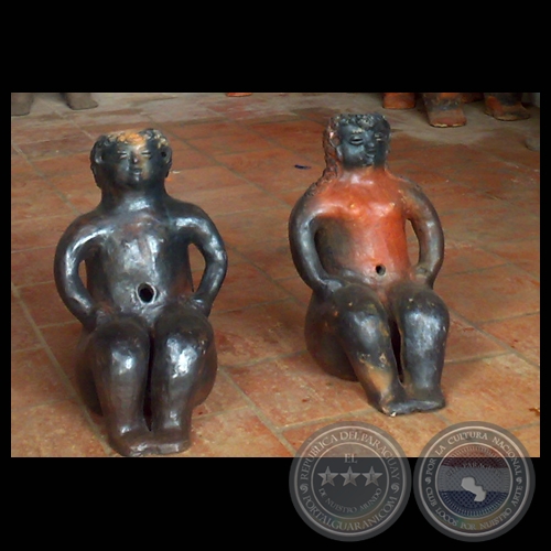 PAREJA, 2009 - Escultura de Cerámica de EDILTHRUDIS NOGUERA