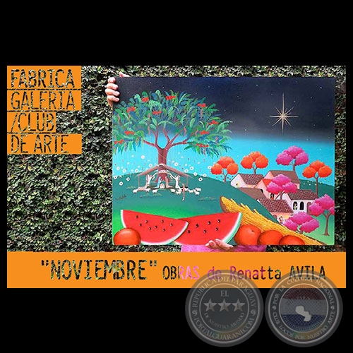 Noviembre - Obras de Renatta Avila - Jueves 12 de Noviembre de 2015