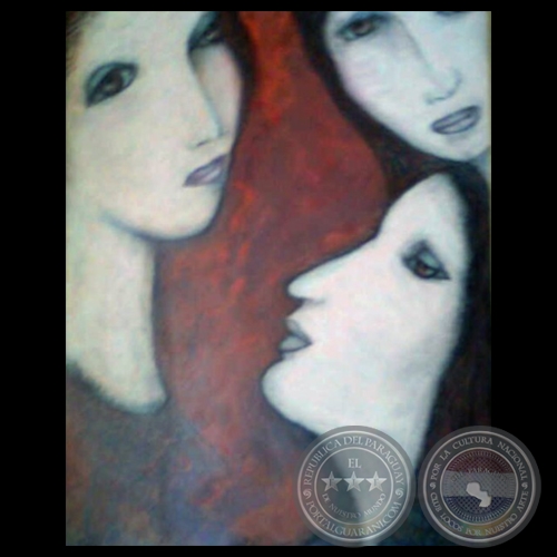 TRES ROSTROS, 2007 - Obra de OLGA BLINDER