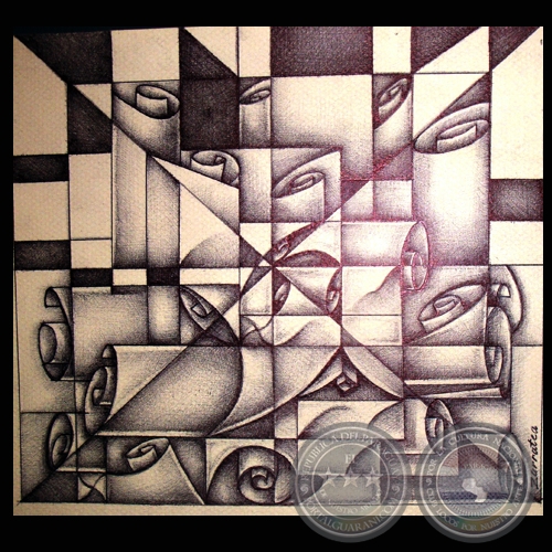 DE LA SERIE PEREGRINOS - Dibujos de ORDUVAL ZARRATEA