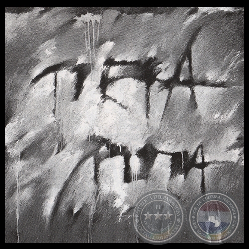 ESTALLA, MURALLA, METRALLA - EL RÍO - MURALLA, 1989 - Acrílico de OSVALDO SALERNO