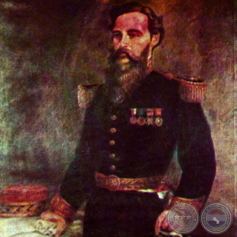 GENERAL BERNARDINO CABALLERO, 1913 - Óleo de PABLO ALBORNO