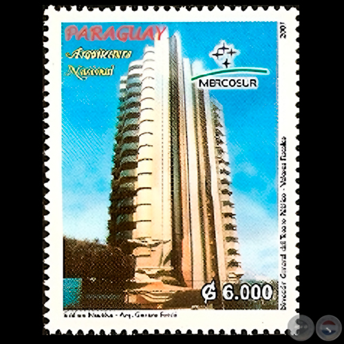 MERCOSUR 2007 - ARQUITECTURA NACIONAL - Edificio NAUTILUS - JENARO PINDÚ